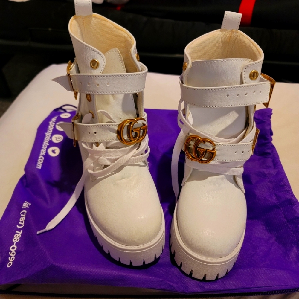 White boots